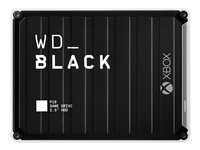 WD_BLACK P10 Game Drive for Xbox One WDBA5G0050BBK - Hårddisk - 5 TB - extern (portabel) - USB 3.2 Gen 1 - svart med vit kant WDBA5G0050BBK-WESN