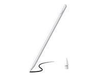 Insmat SP-77 - Aktiv penna - vit - för Apple 10.9-inch iPad Air; 11-inch iPad Pro; 12.9-inch iPad Pro; iPad mini (6:e generation) 133-8200