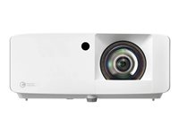 Optoma UHZ35ST - DLP-projektor - laser - bärbar - 3D - 3500 lumen - 3840 x 2160 - 16:9 - 4K - vit E9PD7LD11EZ2