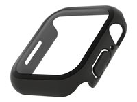 Belkin SCREENFORCE TemperedCurve - Stötsskydd för smartwatch - skärmskydd - polykarbonat, tempererat glas (9H) - svart - för Apple Watch (40 mm, 41 mm) OVG003ZZBK