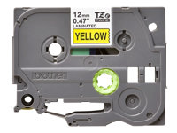 Brother TZe-631 - Självhäftande - svart på gult - Rulle (1,2 cm x 8 m) 1 kassett(er) bandlaminat - för Brother PT-H110; P-Touch PT-H200, P950; P-Touch Cube PT-P300; P-Touch Cube Plus PT-P710 TZE631