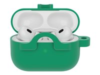 OtterBox - Fodral för trådlösa hörlurar - green juice (grönt) - för Apple AirPods Pro (1:a generation, 2a generation) 77-93683