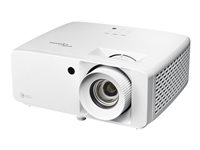 Optoma ZH450 - DLP-projektor - laser - bärbar - 3D - 4500 lumen - Full HD (1920 x 1080) - 16:9 - 1080p - vit E9PD7L321EZ1