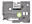 Brother TZe-211 - Självhäftande - svart på vitt - Rulle (0,6 cm x 8 m) 1 kassett(er) bandlaminat - för P-Touch PT-D210, D410, D460, D800, E550, H500, P750, P900, P950; P-Touch Cube Plus PT-P710