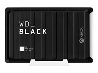 WD_BLACK D10 Game Drive for Xbox One WDBA5E0120HBK - Hårddisk - 12 TB - extern (portabel) - USB 3.2 Gen 1 - 7200 rpm - svart WDBA5E0120HBK-EESN