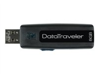 Kingston DataTraveler 100 - USB flash-enhet - 8 GB DT100/8GB