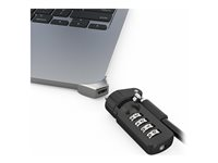 Compulocks Ledge Lock Adapter for MacBook Air 15" M2 with Combination Cable Lock - säkerhetssats för system - combination lock MBALDG05CL