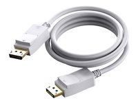 Vision Techconnect - DisplayPort-kabel - DisplayPort (hane) till DisplayPort (hane) - 2 m - vit TC 2MDP