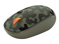 Microsoft Bluetooth Mouse - Forest Camo Special Edition - mus - optisk - 3 knappar - trådlös - Bluetooth 5.0 LE 8KX-00030