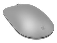 Microsoft Surface Mouse - Mus - höger- och vänsterhänta - optisk - trådlös - Bluetooth 4.0 - grå - kommersiell - för Surface Pro 7 3YR-00003