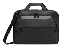 Targus CityGear Topload Laptop Case - Notebook-väska - 15" - 17.3" - svart TCG470GL