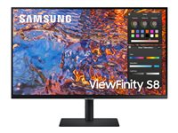 Samsung ViewFinity S8 S32B800PXP - S80PB Series - LED-skärm - 4K - 32" - HDR LS32B800PXPXEN