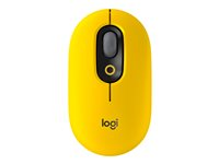 Logitech POP - Mus - anpassningsbar emoji - optisk - 4 knappar - trådlös - Bluetooth 5.1 LE - blast 910-006546