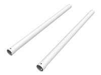 Multibrackets M Extension poles Projector Mount HD - Monteringskomponent (2 förlängningsrör (95 cm)) - för projektor - stål - vit 7350073735242