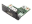 HP Flex IO Card - DisplayPort port - för EliteDesk 705 G4, 705 G5, 800 G5; ProDesk 40X G4, 600 G5; Workstation Z1 G5, Z2, Z2 G4
