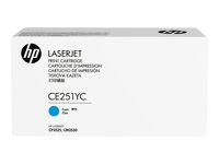 HP 504A - Cyan - original - LaserJet - tonerkassett (CE251YC) Contract CE251YC