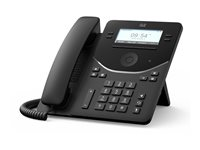 Cisco Desk Phone 9841 - VoIP-telefon - med Trusted Platform Module (TPM) 2.0 med nummerpresentation/samtal väntar - SIP, RTCP, RTP, SRTP, SDP - 4 linjer - kolsvart DP-9841-K9=