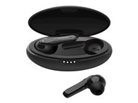 Belkin SoundForm Move Plus - True wireless-hörlurar med mikrofon - inuti örat - Bluetooth - svart PAC002BTBK-GR