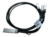 HPE X240 Direct Attach Copper Cable - Nätverkskabel - QSFP28 till SFP28 - 1 m - för FlexFabric 12902E Switch Chassis, 5940 48SFP+ 6QSFP28, 5940 48XGT 6QSFP28 JL282A