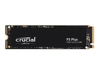Crucial P3 Plus - SSD - 1 TB - inbyggd - M.2 2280 - PCIe 4.0 (NVMe) CT1000P3PSSD8