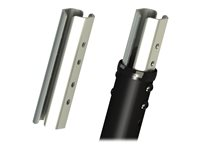 Multibrackets M Pro - Monteringskomponent (intern stångkoppling) - stål - svart - stångmontering (paket om 2) 7350073734191