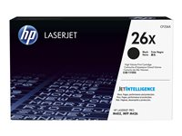 HP 26X - Lång livslängd - svart - original - LaserJet - tonerkassett (CF226X) - för LaserJet Pro M402, MFP M426 CF226X
