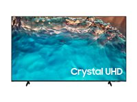 Samsung HG43BU800EE - 43" Diagonal klass HBU8000 Series LED-bakgrundsbelyst LCD-TV - Crystal UHD - hotell/gästanläggning - 4K UHD (2160p) 3840 x 2160 - HDR - svart HG43BU800EEXEN