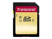 Transcend 500S - Flash-minneskort - 8 GB - UHS-I U1 / Class10 - SDHC UHS-I TS8GSDC500S