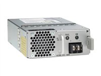 Cisco DC Power Supply with Front-to-Back Airflow - Nätaggregat - hot-plug (insticksmodul) - 400 Watt - för Nexus 2148T, 2224TF, 2224TP, 2232PP 10GE, 2232TM, 2248TP N2200-PDC-400W=