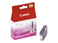 Canon CLI-8M - 13 ml - magenta - original - bläcktank - för PIXMA iP3500, iP4500, iP5300, MP510, MP520, MP610, MP960, MP970, MX700, MX850, Pro9000 0622B001