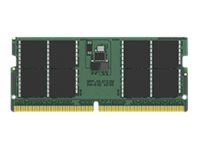 Kingston - DDR5 - modul - 32 GB - SO DIMM 262-pin - 5600 MT/s / PC5-44800 - CL46 - 1.1 V - ej buffrad - icke ECC KCP556SD8-32