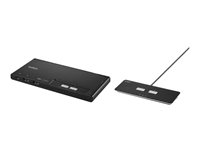 Belkin Modular Secure Single Head - Omkopplare för tangentbord/video/mus - 2 x KVM port(s) - 1 lokal användare - skrivbordsmodell - TAA-kompatibel F1DN102MOD-HH-4