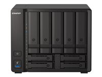 QNAP TS-H973AX-32G - NAS-server - 9 fack - SATA 6Gb/s - RAID RAID 0, 1, 5, 6, 10, 50, JBOD, 60, RAID TP - RAM 32 GB - 2.5 Gigabit Ethernet / 10 Gigabit Ethernet - iSCSI support TS-H973AX-32G