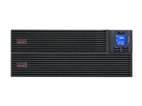 APC Easy UPS SRV - UPS (kan monteras i rack) - AC 230 V - 5000 Watt - 5000 VA - RS-232, USB - utgångskontakter: 1 - 4U - svart SRV5KRIRK