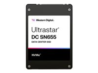 WD Ultrastar DC SN655 WUS5EA1A1ESP7E1 - SSD - 15.36 TB - inbyggd - 2.5" - U.3 PCIe 4.0 (NVMe) 0TS2460