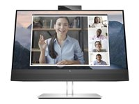 HP E24mv G4 Conferencing Monitor - E-Series - LED-skärm - Full HD (1080p) - 23.8" 169L0AA#ABB