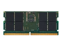 Kingston - DDR5 - modul - 16 GB - SO DIMM 262-pin - 4800 MHz / PC5-38400 - CL40 - 1.1 V - ej buffrad - icke ECC - för Dell Inspiron 14, 16; Precision 34XX, 7770; Vostro 7620; Lenovo ThinkPad P15v Gen 3 KCP548SS8-16