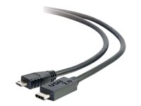 C2G 1m USB 2.0 USB Type C to USB Mini B Cable M/M - USB C Cable Black - USB-kabel - mini-USB typ B (hane) till 24 pin USB-C (hane) - USB 2.0 - 1 m - svart 88854