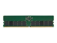 Kingston - DDR5 - modul - 16 GB - DIMM 288-pin - 4800 MHz / PC5-38400 - CL40 - 1.1 V - ej buffrad - ECC KTH-PL548E-16G