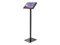 Compulocks - Stativkit - synliga kameror och sensorer fram/bak - för monteringsskydd för plattpaneler / surfplattor - låsbar - höggradig aluminium - svart - skärmstorlek: 14.6" - golvstående, fristående - för Samsung Galaxy Tab S10 Ultra, Tab S11 Ultra, Tab S9 Ultra 150B146GUAPXB