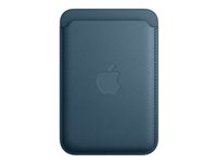Apple - Plånbok för mobiltelefon/kreditkort - MagSafe-kompatibilitet - FineWoven - havsblå MT263ZM/A