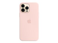 Apple - Baksidesskydd för mobiltelefon - med MagSafe - silikon - chalk pink - för iPhone 13 Pro Max MM2R3ZM/A