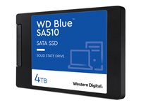 WD Blue SA510 WDS400T3B0A - SSD - 4 TB - inbyggd - 2.5" - SATA 6Gb/s WDS400T3B0A