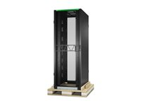APC NetShelter SX Gen 2 - Rack skåp - 750W x 1070D mm, 2500lbs, shock packaging - golvstående - svart - 42U - 19" AR3150SPB2