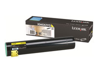 Lexmark - Lång livslängd - gul - original - tonerkassett LCCP - för Lexmark X940e, X940e Page Plus Solution, X945e, X945e Page Plus Solution X945X2YG