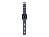 OtterBox All Day Comfort - Band för smart klocka - 42/44/45mm - baby blue jeans - för Apple Watch (42 mm, 44 mm, 45 mm) 77-93659