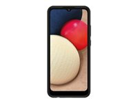 OtterBox React Series ProPack - Baksidesskydd för mobiltelefon - svart - för Samsung Galaxy A02s 77-82322