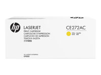 HP 650A - Gul - original - tonerkassett (CE272AC) Contract - för Color LaserJet Enterprise CP5520, CP5525, M750 CE272AC