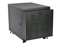 Eaton Tripp Lite Series SmartRack 12U Mid-Depth Rack Enclosure Cabinet for Harsh Environments, 230V - Rack - AC 230 V - svart - 12U - 19" SRX12UBFFD