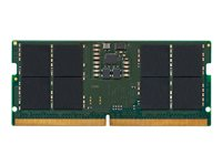 Kingston - DDR5 - modul - 16 GB - SO DIMM 262-pin - 5200 MHz / PC5-41600 - CL42 - 1.1 V - ej buffrad - on-die ECC KCP552SS8-16